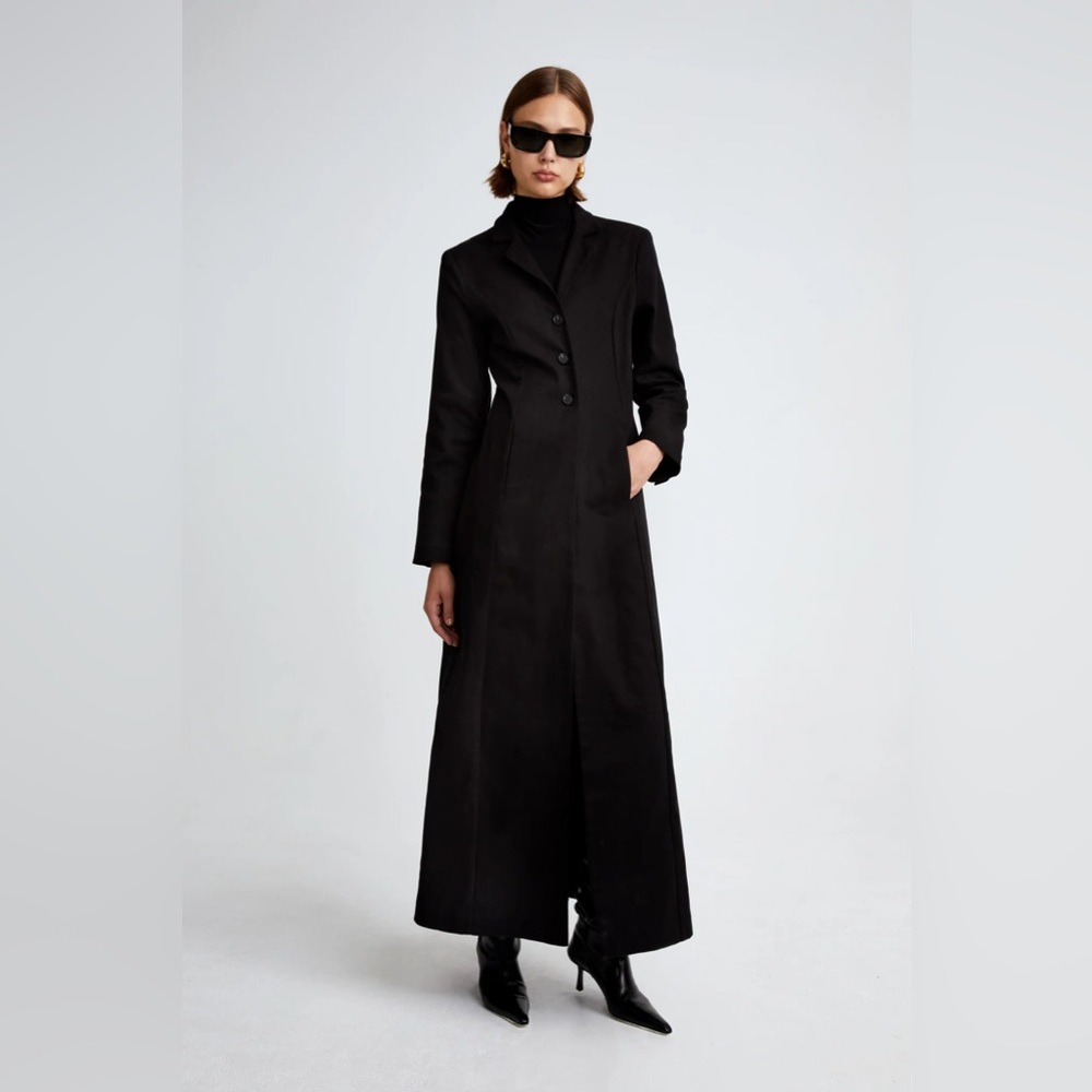 Nour Hammour Lydia denim coat